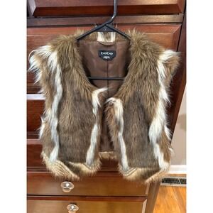Y2K Bebe Faux Fur Vest